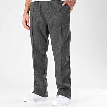 KZR - Pantalon Jogging 271 Gris Anthracite Chiné