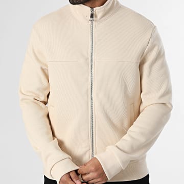 KZR - Sweat Zippé Texturé 269 Beige