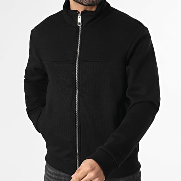 KZR - Sweat Zippé Texturé 269 Noir