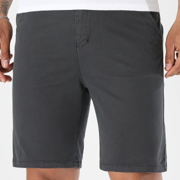 LBO - Pantalón corto chino 0027 gris antracita