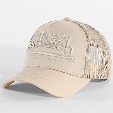 Von Dutch - Gorra Trucker Bordado Beige
