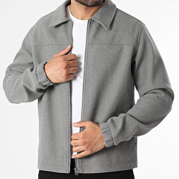 JJ Rebel - Veste Zippée Jace Gris