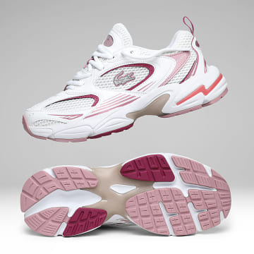 Lacoste - Baskets Femme Storm 96 2K 126 White Light Purple