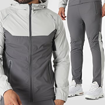 Classic Series - Trainingspak 065 Antraciet Grijs Licht Grijs