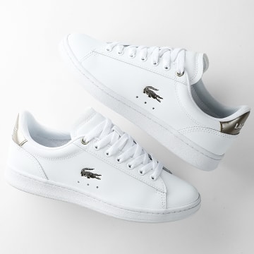 Lacoste - Zapatillas Mujer Carnaby Set 126 Blanco Bronce