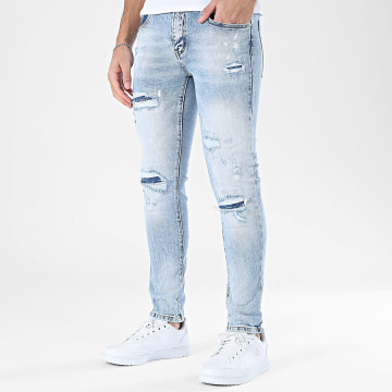 MTX - Jean Slim 233 Bleu Wash