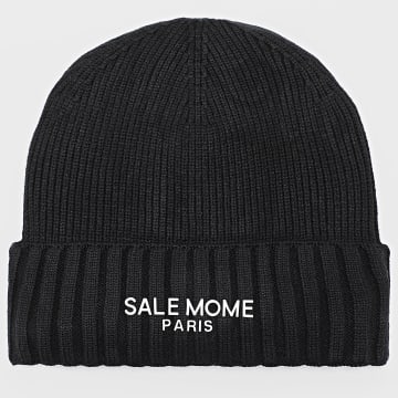 Sale Môme Paris - Bonnet SLME Noir Blanc
