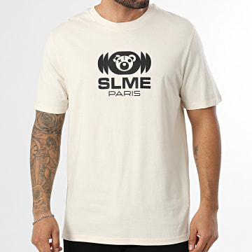 Sale Môme Paris - Tee Shirt Oversize Large Nounours Radio Beige Noir