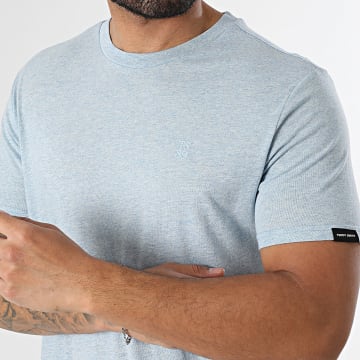 Teddy Smith - Camiseta Regular Fit Narvik 11517914D Azul Jaspeado