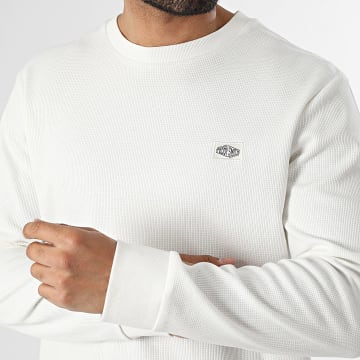 Teddy Smith - Sweatshirt Crewneck Wafel 11018173D Lichtbeige