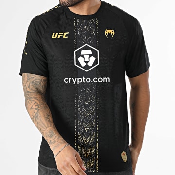 Venum - Camiseta Texturizada UFC Zenith 00479 Negro Dorado