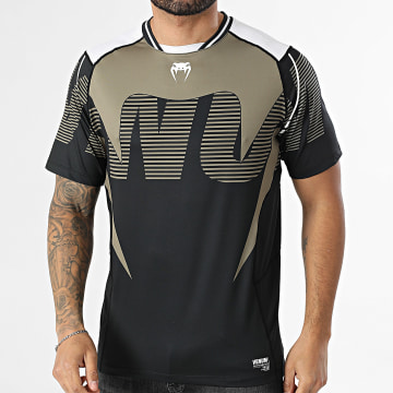 Venum - Camiseta Adrenaline Dry Tech 05171 Negro Verde Kaki Blanco