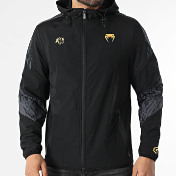 Venum - Chaqueta Capucha Cremallera Venum x Chimaev 06003 Negro Dorado