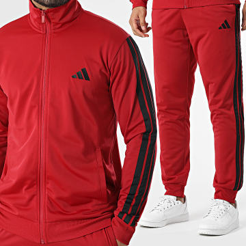 Adidas Sportswear - Tracksuit 3 Stripes Trefoil KC1357 Bordeaux