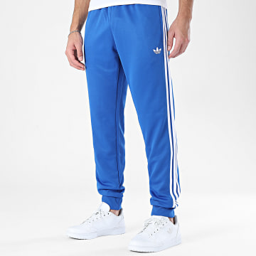 Adidas Originals - Pantalon Jogging A Bandes SST TP KE1672 Bleu Roi Blanc