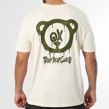 Teddy Yacht Club - Tee Shirt Oversize Large Simple Andrew Kaki Beige