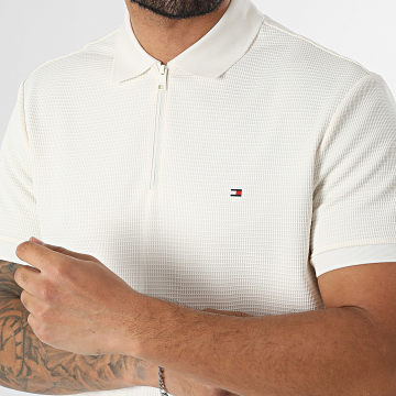 Tommy Hilfiger - Polo Manches Courtes Texturé Performance Structured 1773 Beige