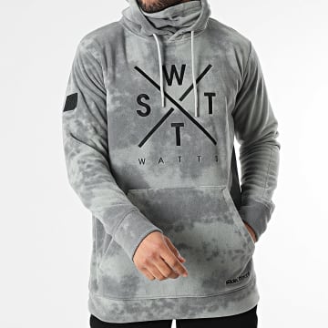 Watts - Hoodie Kapuze Fleece 1 Xtrack Grau