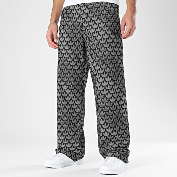 Adidas Originals - Pantalón Pantalón chándal Monogram KC6380 Negro Gris