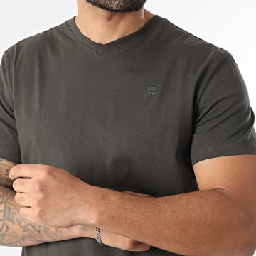 G-Star - Tee Shirt Oversize Compact Jersey D16412-336 Gris Anthracite