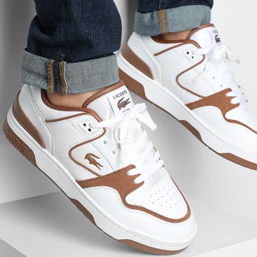 Lacoste - Baskets Courtcage Set 126 White Brown