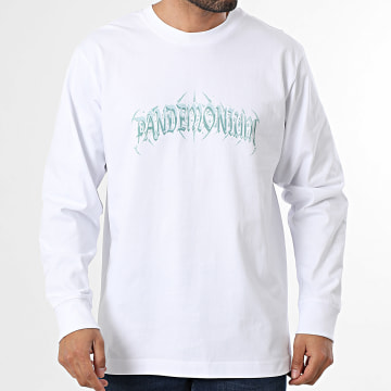 Vald - Tee Shirt Manches Longues Iron Blanc