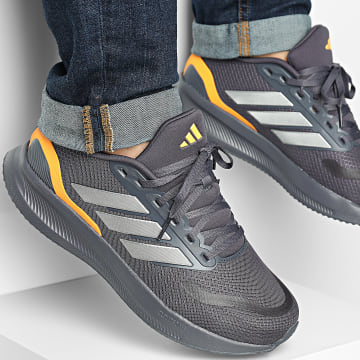Adidas Sportswear - Baskets Runfalcon 5 JQ6979 Aurora Onix Iron Metallic Lucid Tangerine