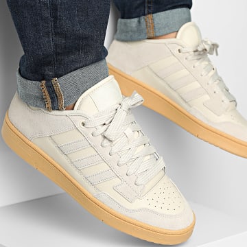 Adidas Sportswear - Baskets Rapid Court Low JS2214 Aluminium Off White Gum 3
