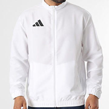 Adidas Sportswear - Veste Zippée Entrada 26 JZ6623 Blanc