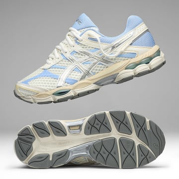 Asics - Sneakers Gel Cumulus 16 1203A733 Avorio Argento Puro