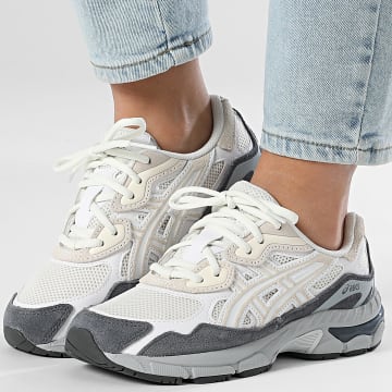 Asics - Sneakers Donna Gel NYC GS 1204A175 Cream White