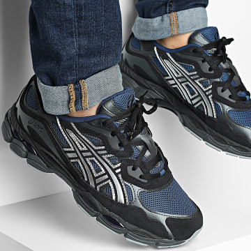 Asics - Sneakers Gel NYC 1203A383 Blu Indipendenza Argento Puro