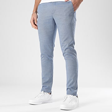 Mackten - Broek 503 Blauw Gemêleerd