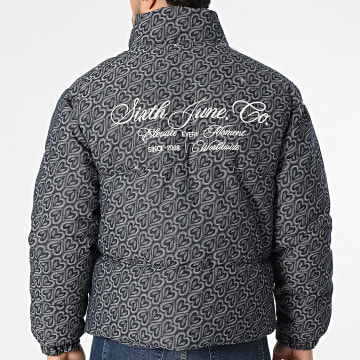 Sixth June - Doudoune Jean 713 Bleu Brut