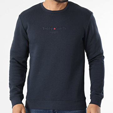 Teddy Smith - Hoodie Crewneck Jim 10818110D Donker Marineblauw