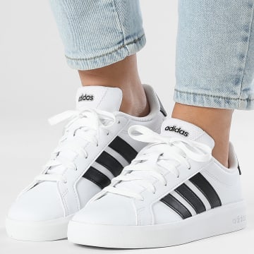 Adidas Sportswear - Baskets Femme Grand Court 3.0 J JP9365 Footwear White Core Black