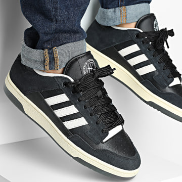 Adidas Sportswear - Baskets Rapid Court Low JS2212 Core Black Off White Carbon