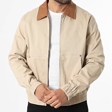 Frilivin - Chaqueta con cremallera 578 Beige