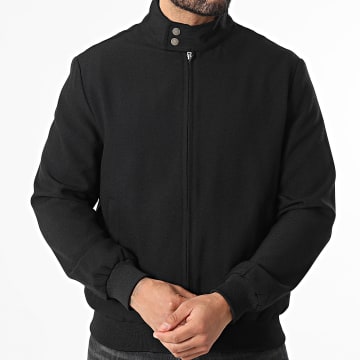 Frilivin - Chaqueta con cremallera 801 Negro