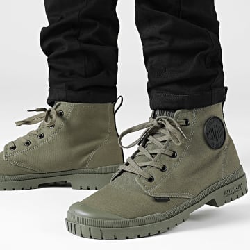 Palladium - Boots Pampa SP20 Hi Canvas 76838 Olive Night