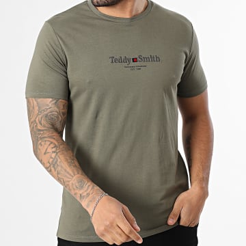 Teddy Smith - T-Shirts Jim 11017024D Khaki Green