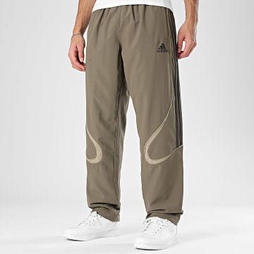 Adidas Sportswear - Pantalon Jogging A Bandes Teamgeist TP KD5865 Taupe