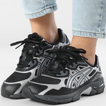 Asics - Sneakers Donna Gel NYC GS 1204A191 Nero Grigio Carrier