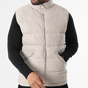 Frilivin - Plumífero sin mangas U77 Beige