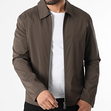 Frilivin - Chaqueta con cremallera 504 Marrón