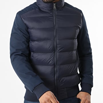 Frilivin - Chaqueta con cremallera Y81 Azul Marino