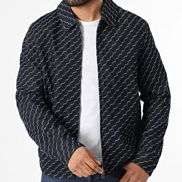 Frilivin - Chaqueta vaquero con cremallera 510 Azul Oscuro