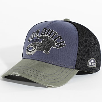 Von Dutch - Casquette Trucker Wild Bleu Marine Vert Kaki Noir