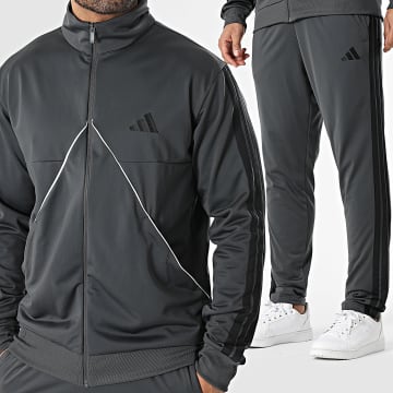 Adidas Sportswear - Ensemble De Survetement Tiro KB8778 Gris Anthracite Noir
