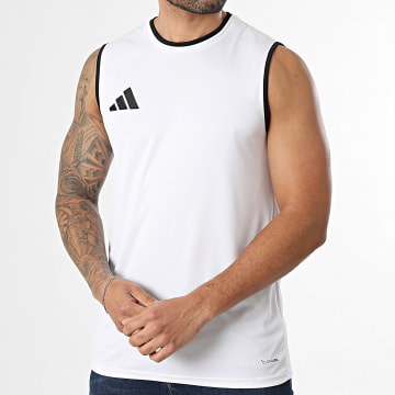 Adidas Performance - Camiseta de Tirantes Slim Entrada 26 KB3928 Blanco